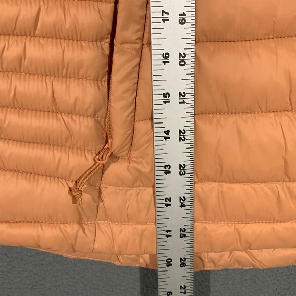 Magellan Outdoors Womens L Puffer Vest Peach Water Resistant Classic Fit Quilted - Picture 5 of 6